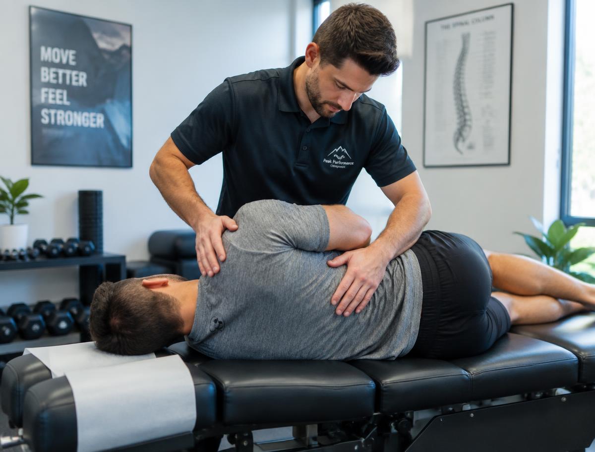 Chiropractic adjustment